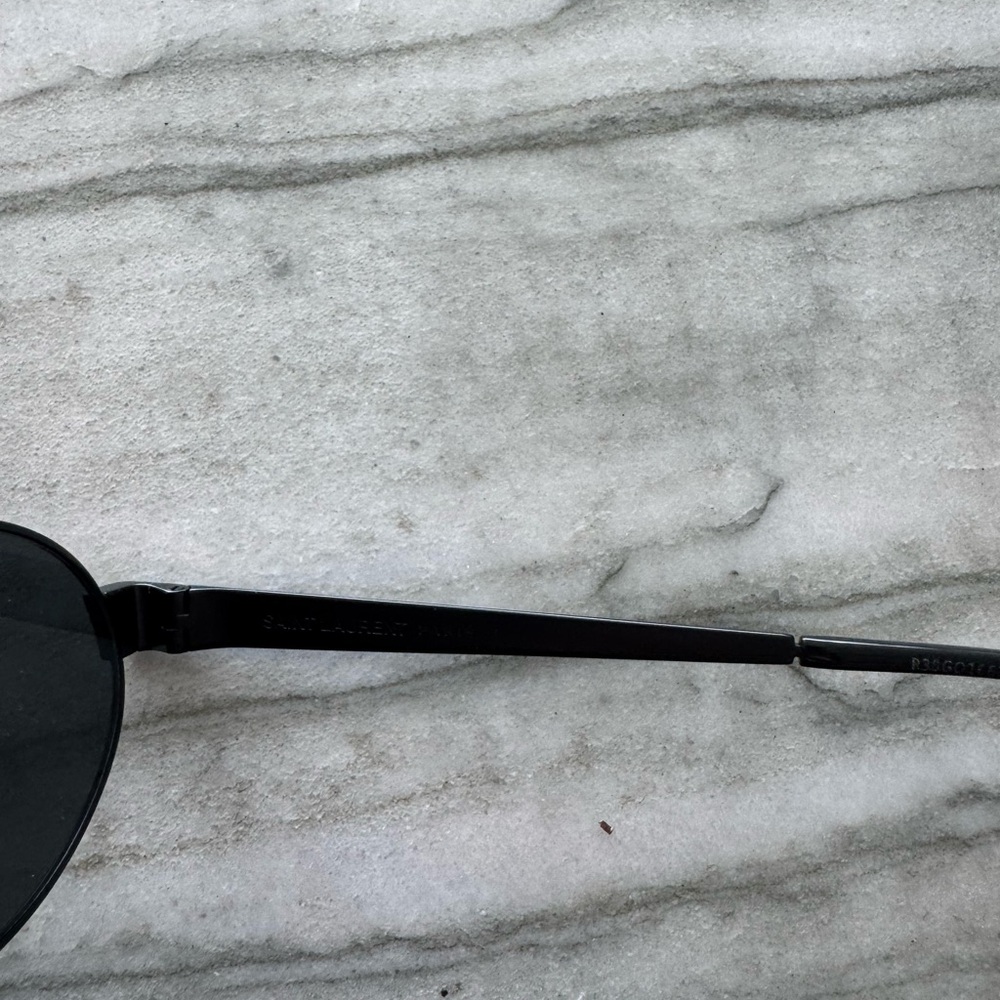 Saint Laurent Black Round Sunglasses - Style SL692 - Picture 9 of 13